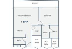 1 bedroom apartment